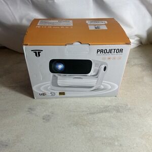 Wielio Multimedia Built In Bluetooth Projector Model AT-M269D - White